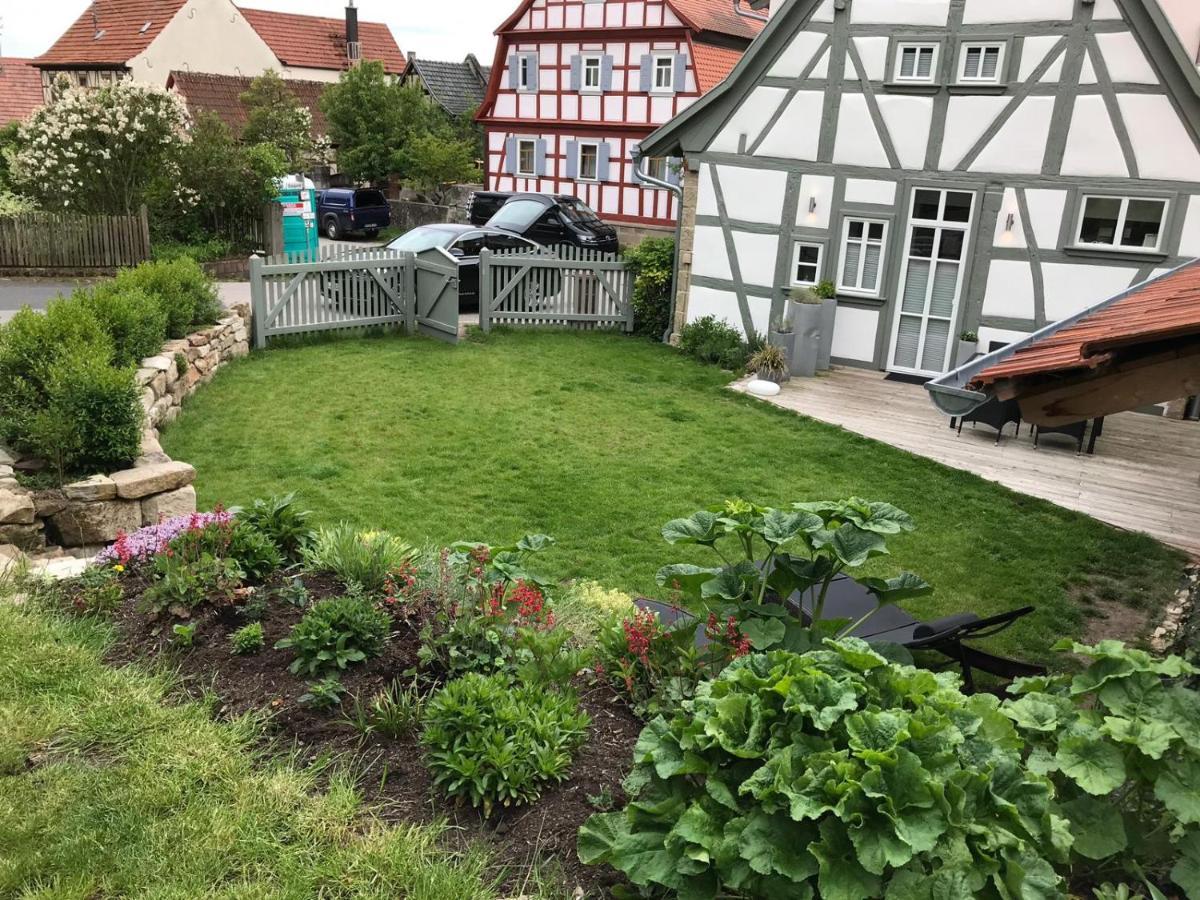 Ferienhaus Hassgautor Aidhausen Eksteriør bilde