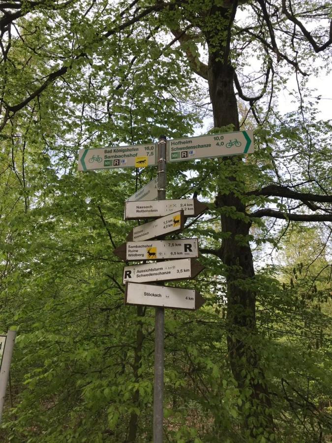 Ferienhaus Hassgautor Aidhausen Eksteriør bilde
