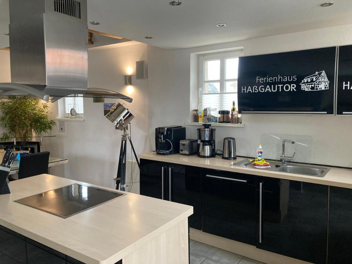 Ferienhaus Hassgautor Aidhausen Eksteriør bilde
