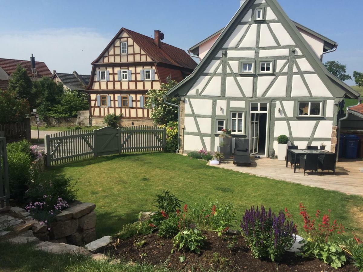 Ferienhaus Hassgautor Aidhausen Eksteriør bilde